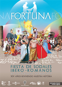 CARTEL DE LAS FIESTAS DE SODALES ÍBERO-ROMANOS 2010, AÑO 14º